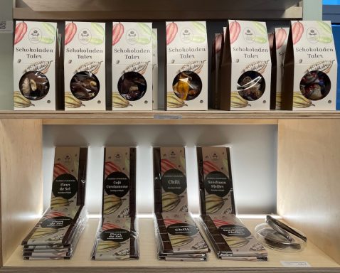 Schokoladen und Pralinen